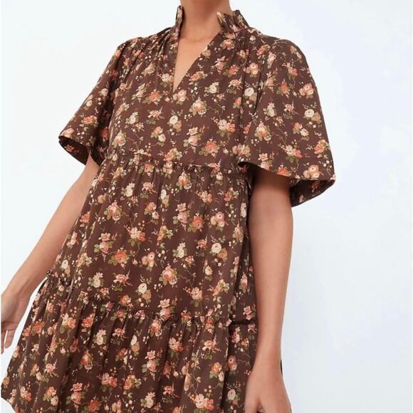 TUCKERNUCK Rosewood Chintz Crawford Dress NWT Size Large - Picture 3 of 11